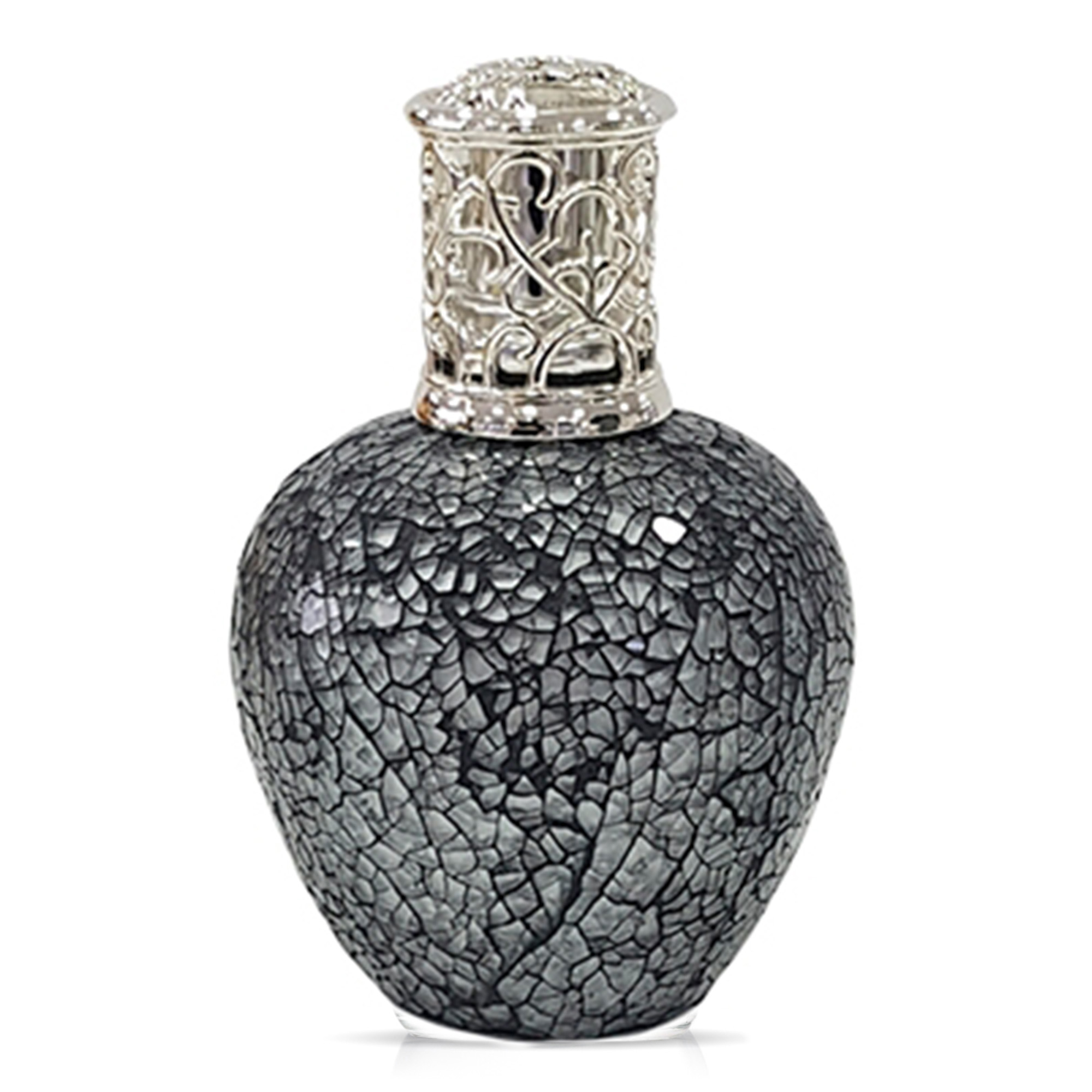 Lampara Catalitica Grande Mosaico Gris